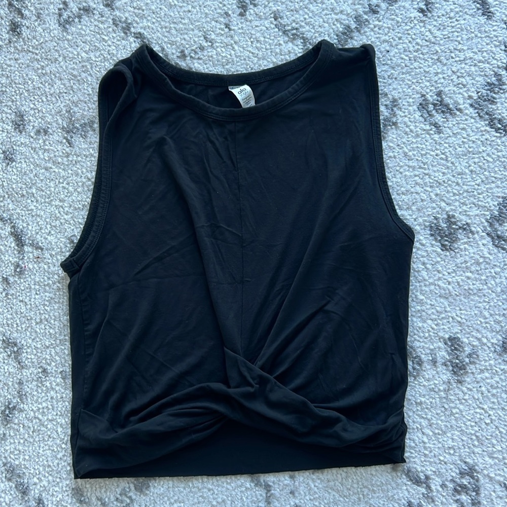 Black Alo crop top